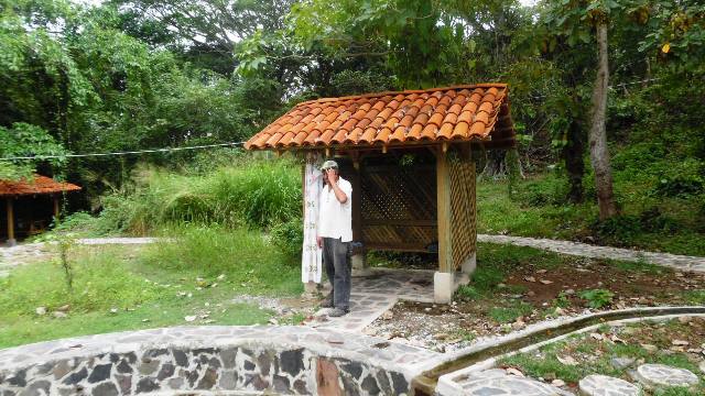 Hot water springs Don Alfonso en Nicaragua