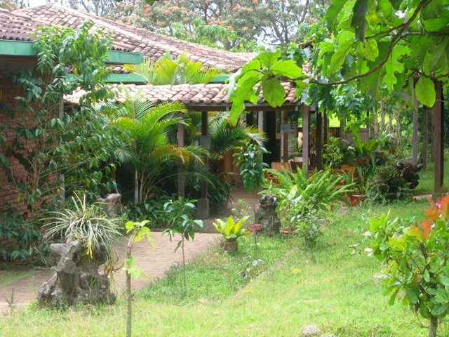 Restaurant of Hotel el campestre el Pantano en Jalapa, Nicaragua